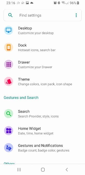 Скриншот 3 — Neo Launcher