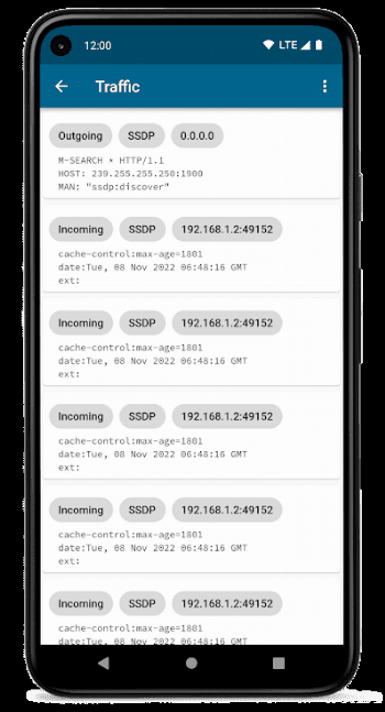 Скриншот 2 — UPnP Explorer