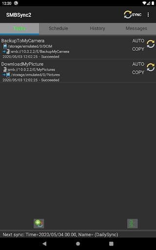 Скриншот 6 — SMBSync2
