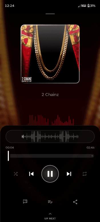 Скриншот 2 — music player auto