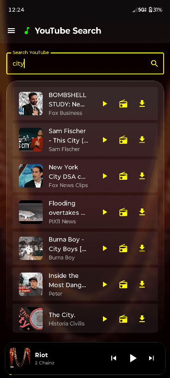 Скриншот 5 — music player auto