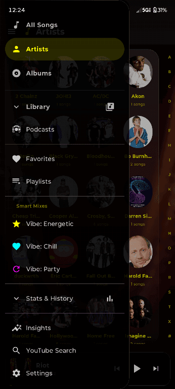 Скриншот 6 — music player auto