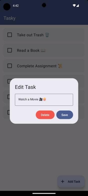 Скриншот 3 — Tasky