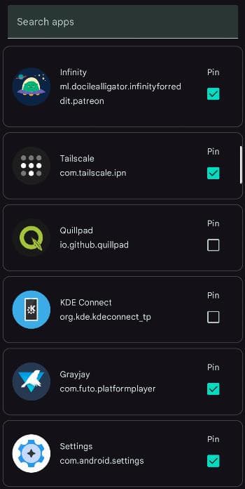 Скриншот 8 — Recents