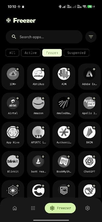 Скриншот 6 — Thor - App Manager