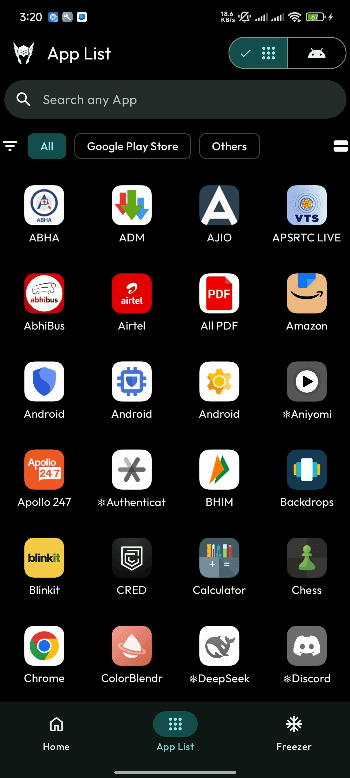 Скриншот 7 — Thor - App Manager