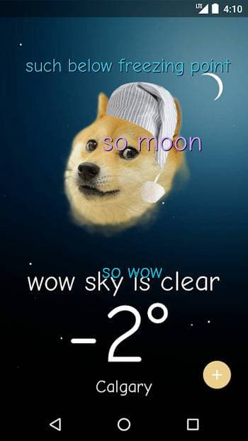 Скриншот 2 — Weather Doge