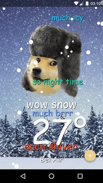 Скриншот 3 — Weather Doge