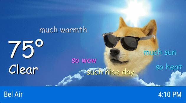 Скриншот 4 — Weather Doge