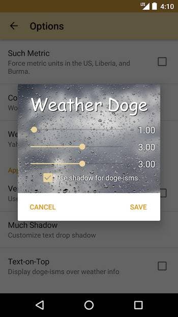 Скриншот 7 — Weather Doge