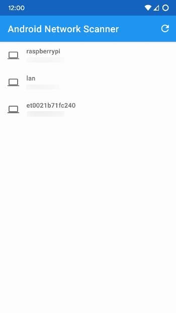 Скриншот 1 — Android IP Scanner
