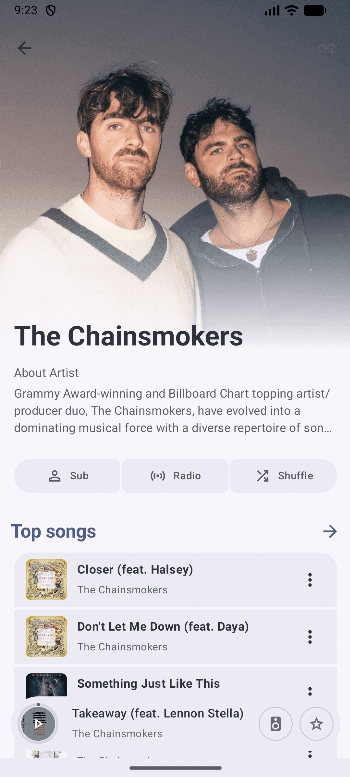 Скриншот 7 — music