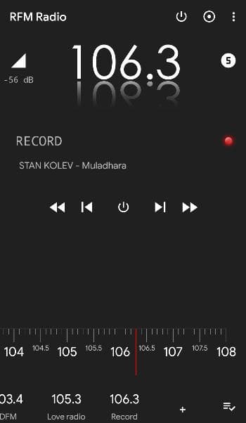 Скриншот 1 — RFM Radio