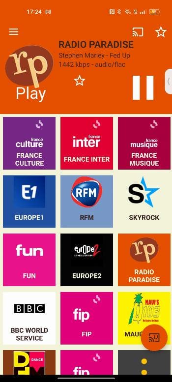 Скриншот 2 — RadioUpnp