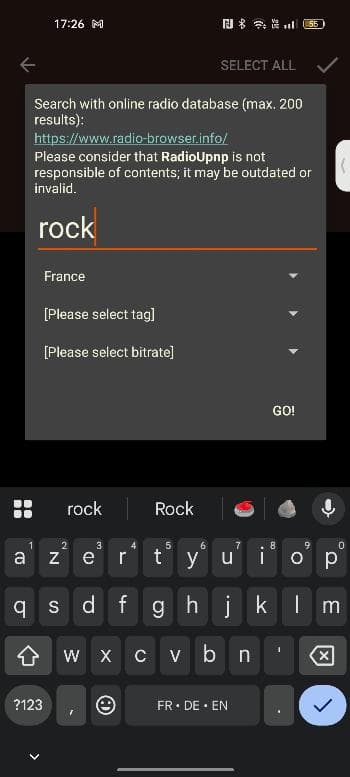 Скриншот 4 — RadioUpnp