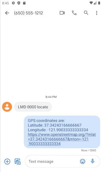 Скриншот 2 — Locate my device