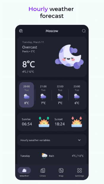 Скриншот 1 — Rain