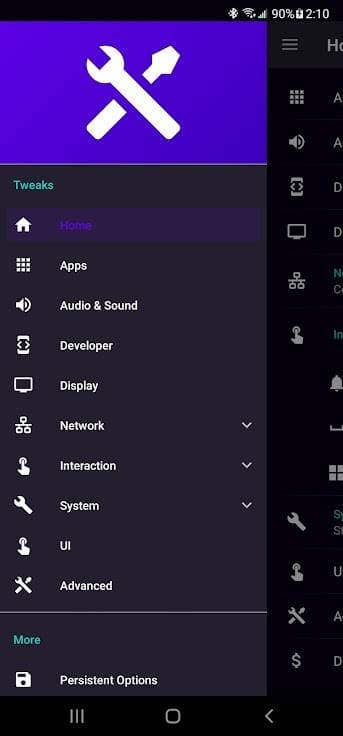Скриншот 2 — SystemUI Tuner