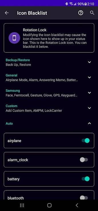 Скриншот 4 — SystemUI Tuner