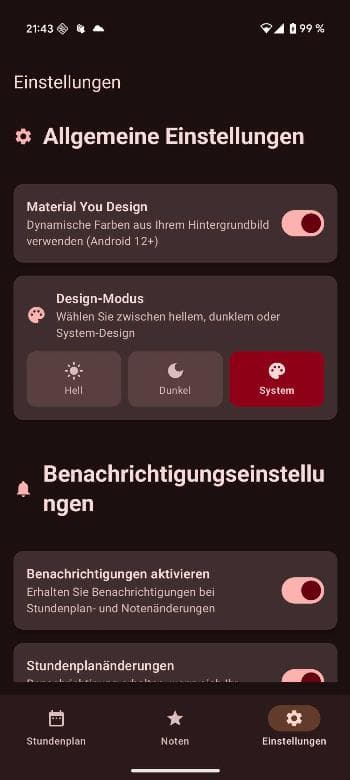 Скриншот 6 — DHBW Horb Student App