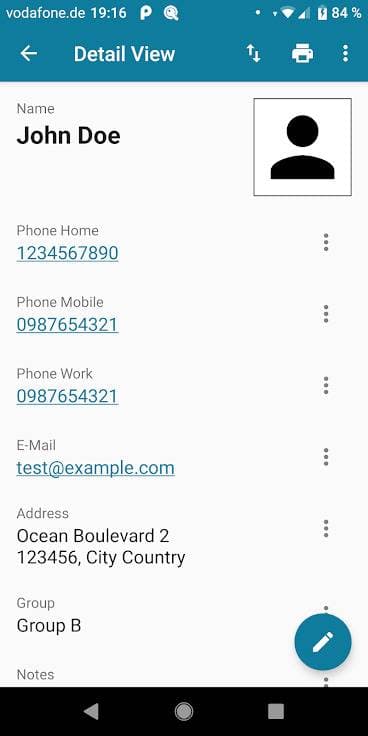 Скриншот 7 — Customer Database