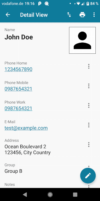 Скриншот 8 — Customer Database