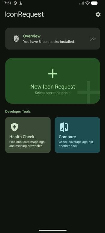 Скриншот 1 — IconRequest