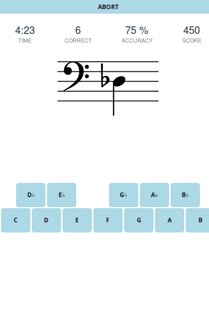 Скриншот 1 — Noten lernen