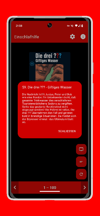 Скриншот 2 — Einschlafhilfe