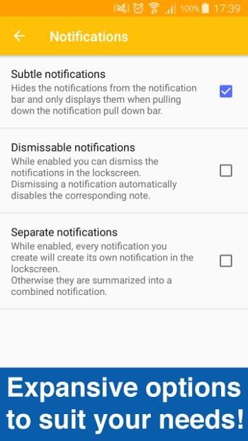 Скриншот 4 — Lock Screen Notes