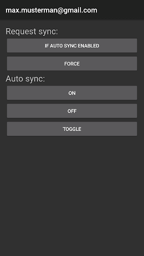 Скриншот 3 — Sync Settings