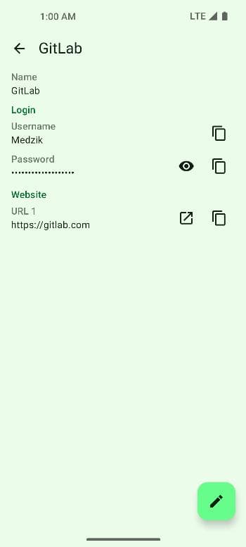 Скриншот 2 — LibrePass