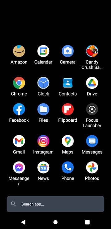Скриншот 2 — Focus Launcher