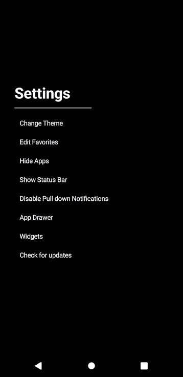 Скриншот 3 — Focus Launcher