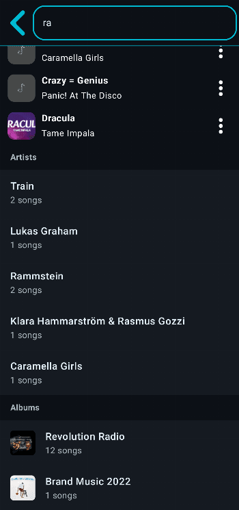 Скриншот 6 — Music.axs