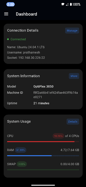 Скриншот 6 — SysAdmin - Linux Server Management