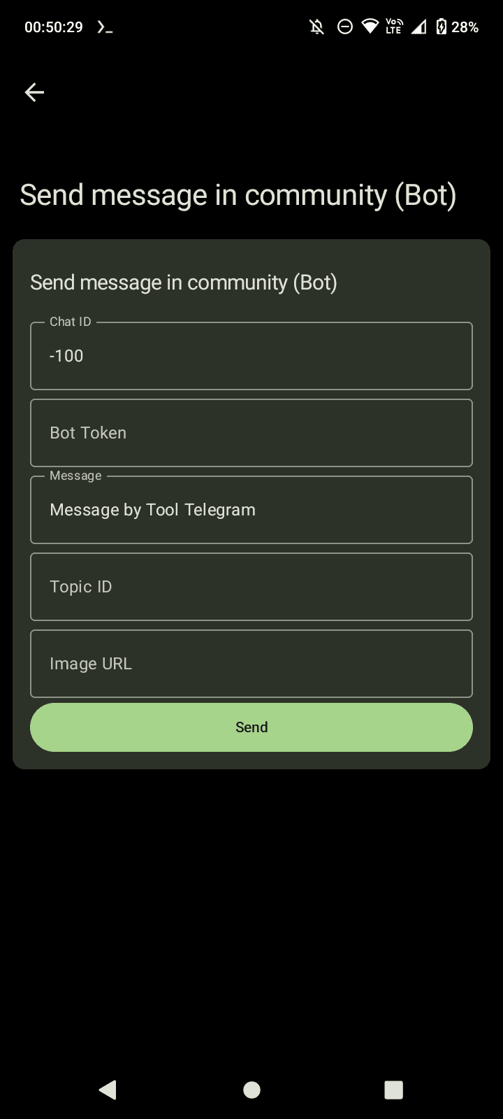 Скриншот 3 — Tool Telegram