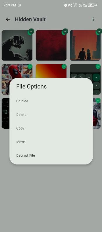 Скриншот 8 — Calculator - Hide Files