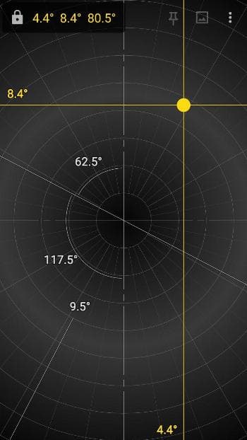 Скриншот 2 — Clinometer