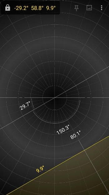 Скриншот 3 — Clinometer