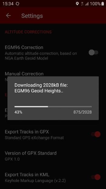 Скриншот 8 — GPS Logger