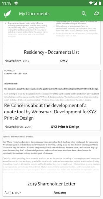 Скриншот 2 — Paperless