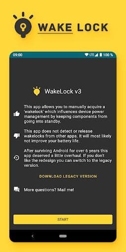 Скриншот 1 — Wakelock Revamp - PowerManager