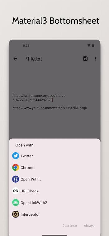 Скриншот 1 — LinkSheet