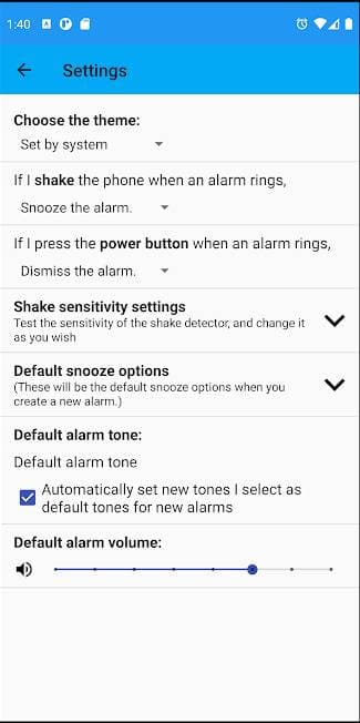 Скриншот 5 — Shake Alarm Clock