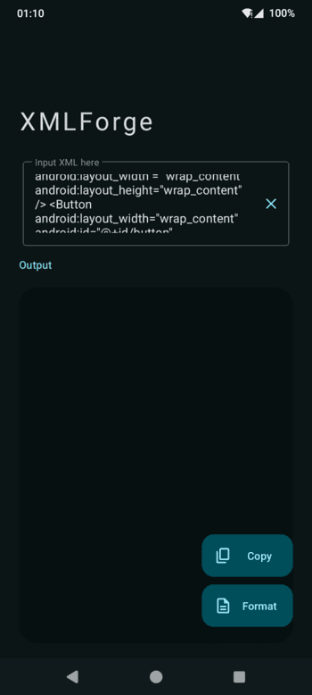 Скриншот 2 — XMLForge