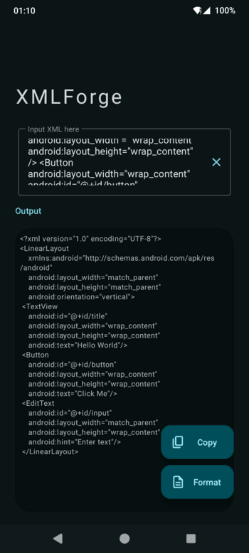 Скриншот 3 — XMLForge