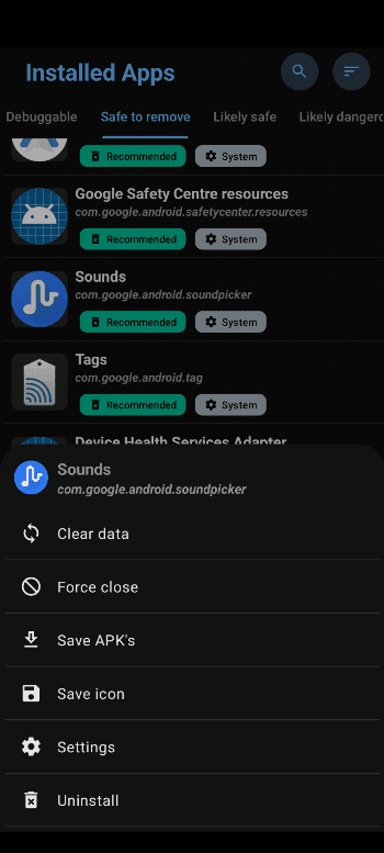 Скриншот 1 — AppVaultX