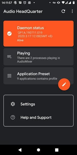 Скриншот 1 — Audio HeadQuarter
