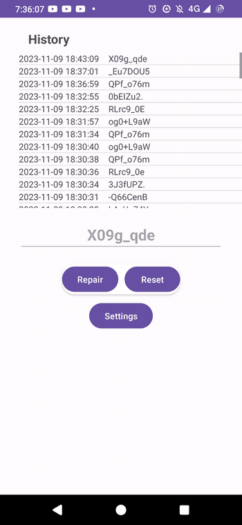 Скриншот 3 — uniPass